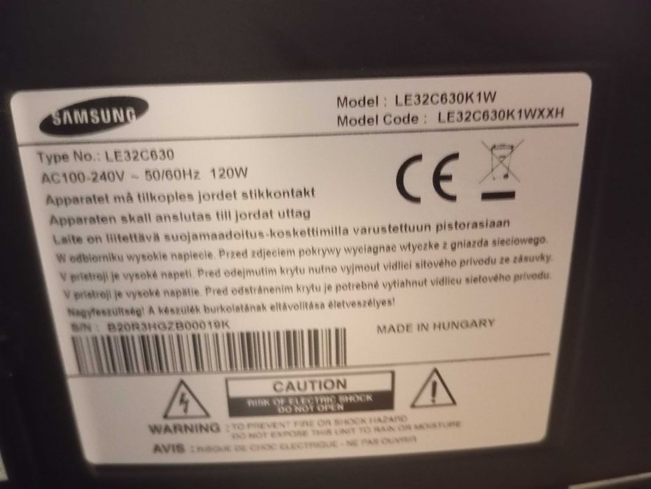 Telewizor LCD z pilotem