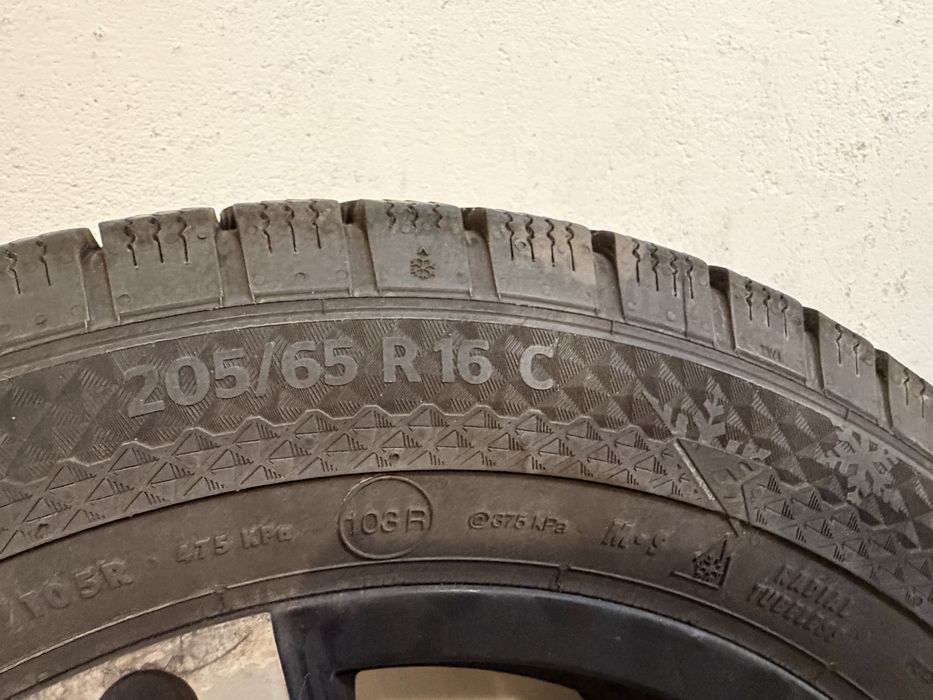 Felgi aluminiove Inter Action Vw t6/t5 opony zima