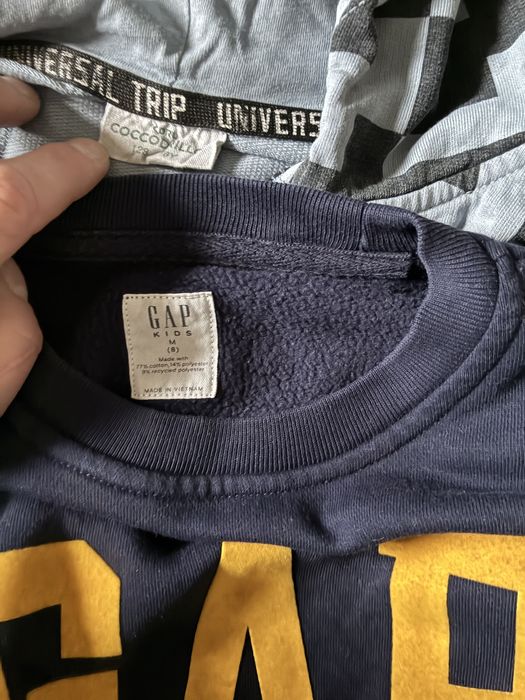 Bluza chłopięca Coccodrillo Sweter Gap zestaw 128