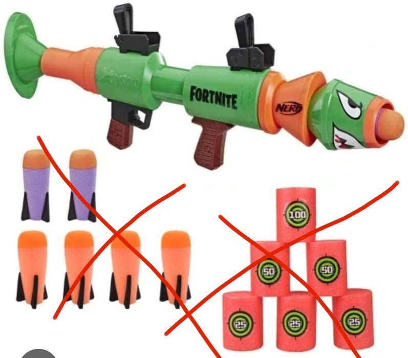 wyrzutnia rakiet Hasbro Nerf Fortnite