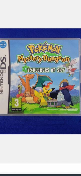 Jogo Nintendo Ds Pokemon Mysyery Dungeon Explorers of Sky