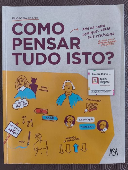 Manual Filosofia 11º Ano - Como Pensar Tudo Isto?