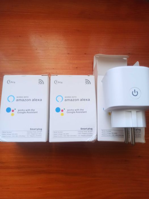 Умная розетка/Smart розетка Wi-Fi с ватметром