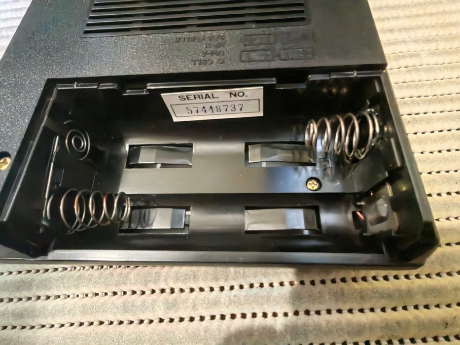 leitor cassetes sanyo