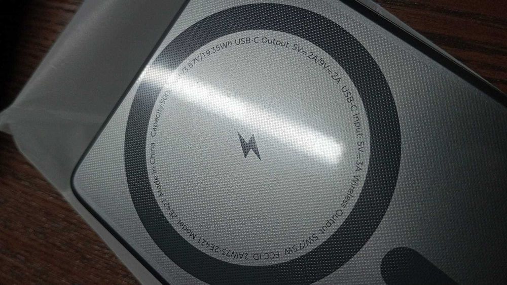 Power Bank Magnética LISEN 5000mAh - Ultra-Slim MagSafe - NOVA