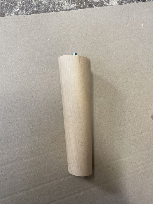 Nogi do mebli bukowe surowe