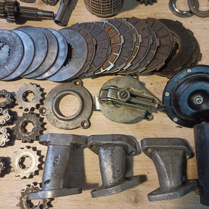 Części WSK 175, tryb zdawczy i inne