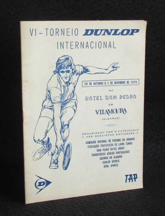 Brochura VI Torneio Dunlop Internacional 1976