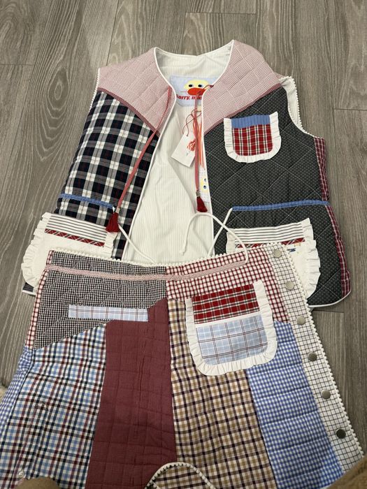 Жилет та спілниця апсайклінг