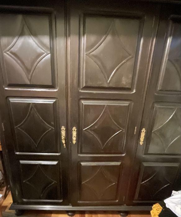 Mobilia de quarto de Pau-Preto