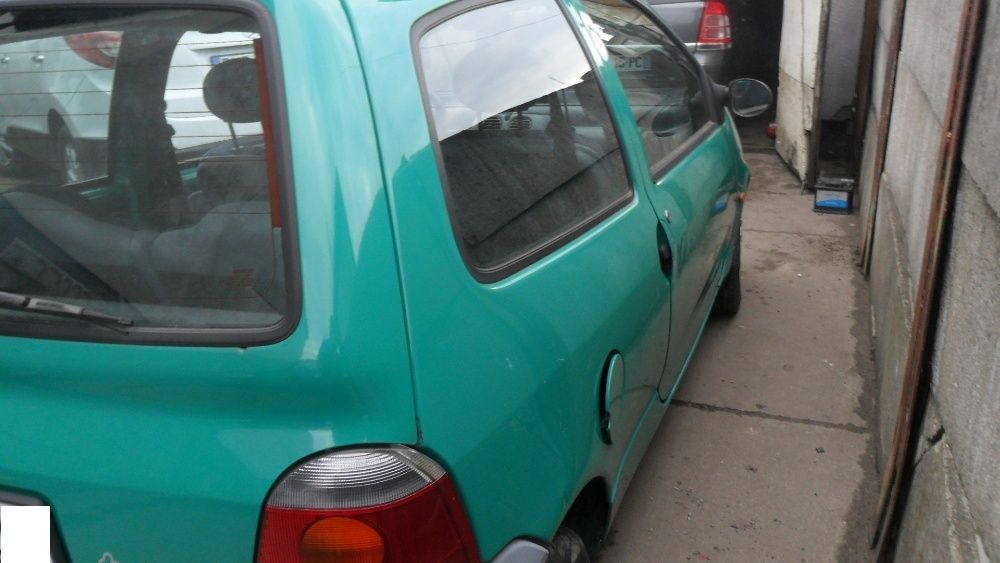 Renault Twingo,1,2 benzyna,kolor zielony,
