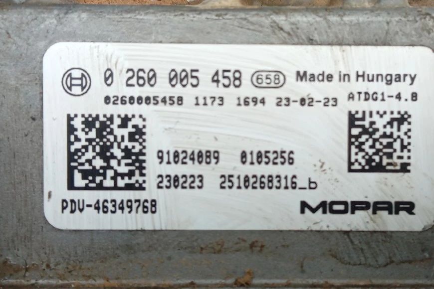Módulo eletrónico JEEP Compass (MP, M6)