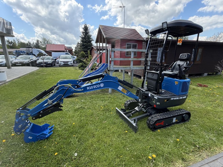Rippa R10 Eco 1T nowa minikoparka dostępna od ręki