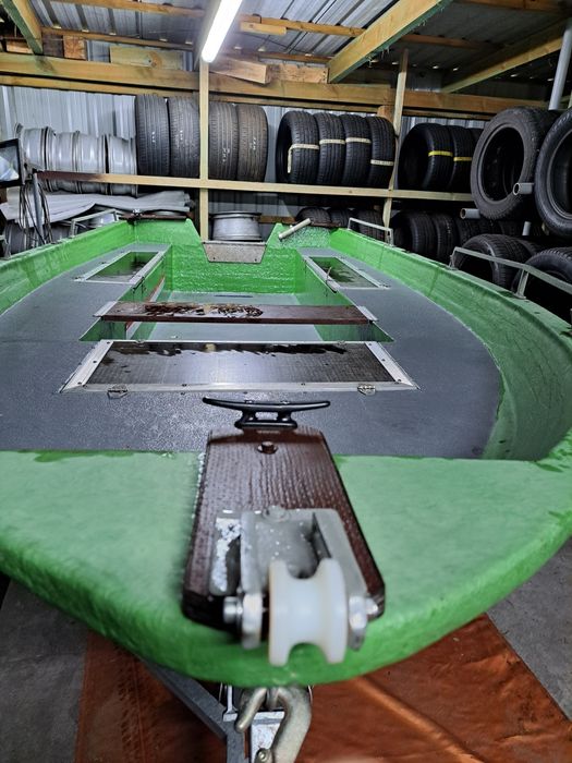 Łódka Romana 430x180 po remoncie