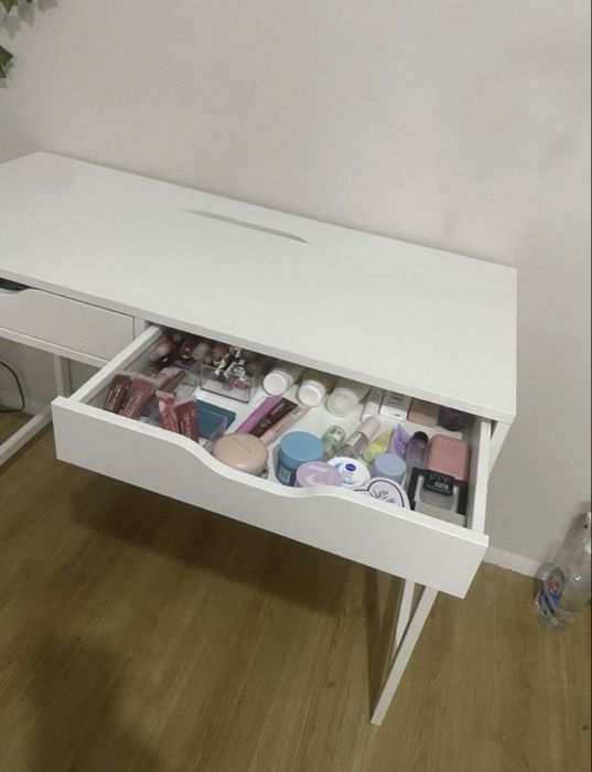 Biurko Alex Ikea toaletka 100x48 stan idealny