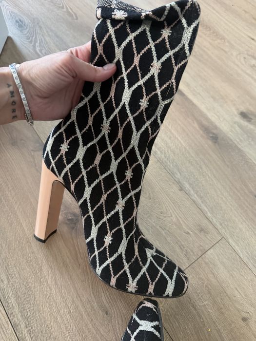Elisabetta franchi сапоги чулок оригинал