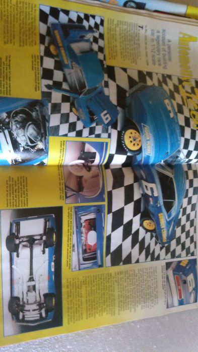 Antigas Revistas de carros miniaturas -scale auto enthusiast - Anos 90
