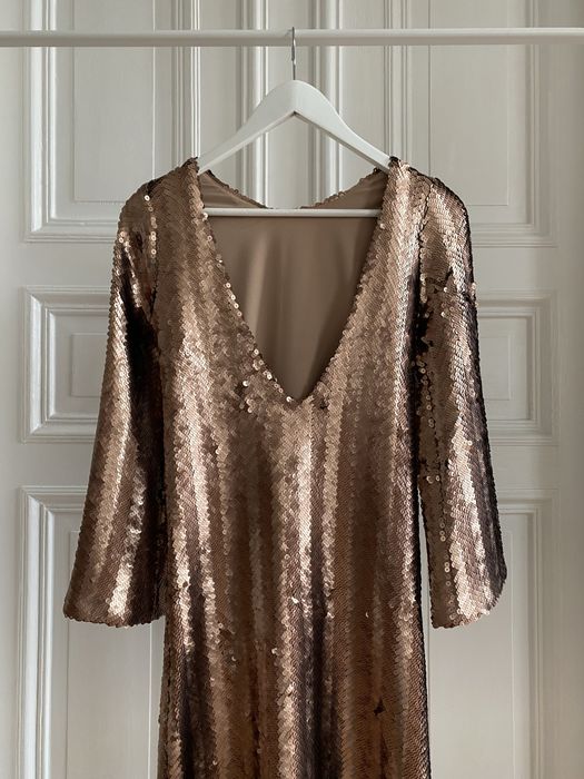Sequin Dress - suknia z tkaniny cekinowej