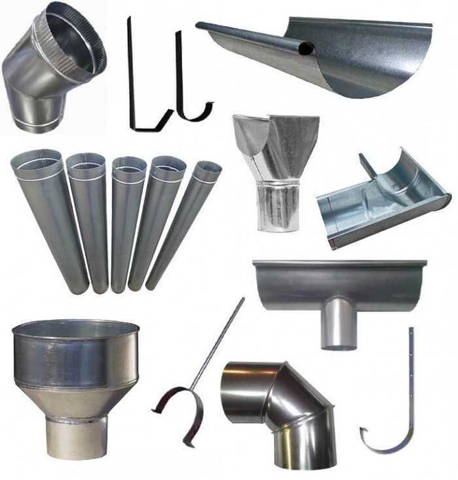 Водостоки ПВХ та метал–від виробника Rein Wei, Profil, Wavin, Аквадук