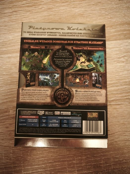 Warcraft 3 Reign of Chaos + Frozen Throne PL