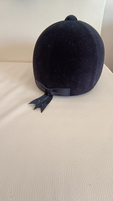 Toque equitação veludo