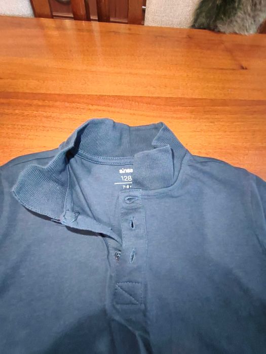 Koszulki polo chłopięce rozm. 128 -3szt