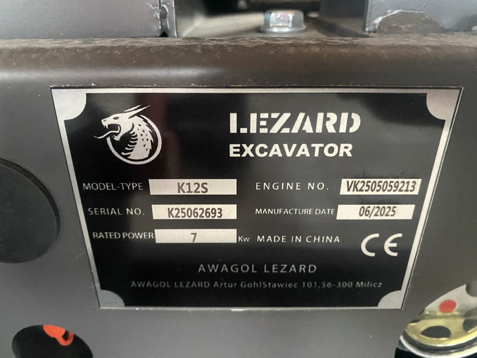 NOWA Minikoparka LEZARD K10 2025 r.