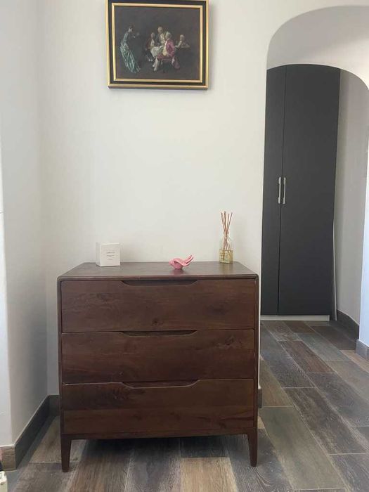 mesa de cabeceira madera macisa