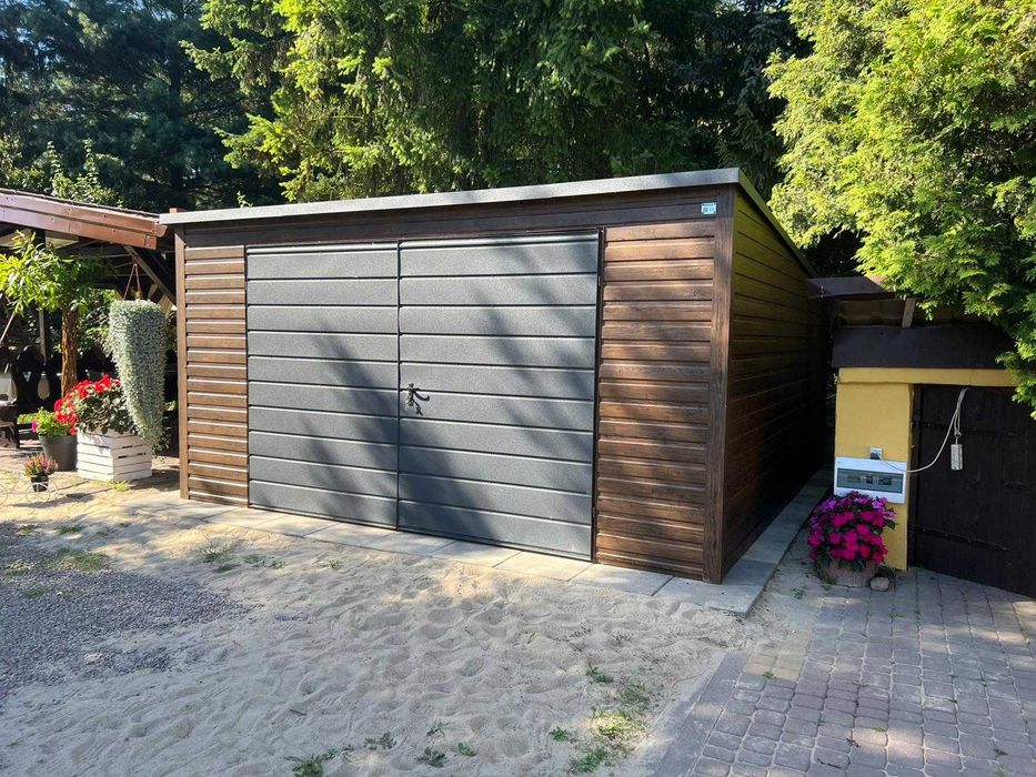 Garaż blaszany 5x5