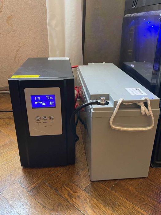 Інвертор для квартири,АВР,Акумулятор,Комплект резервного живлення