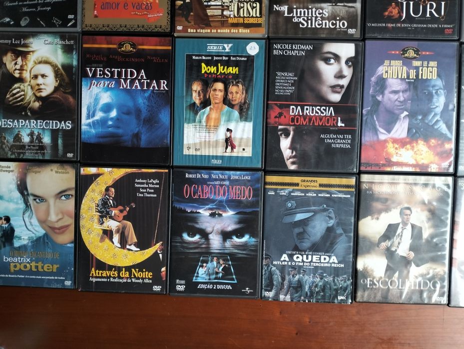 Lote de DVD's vários