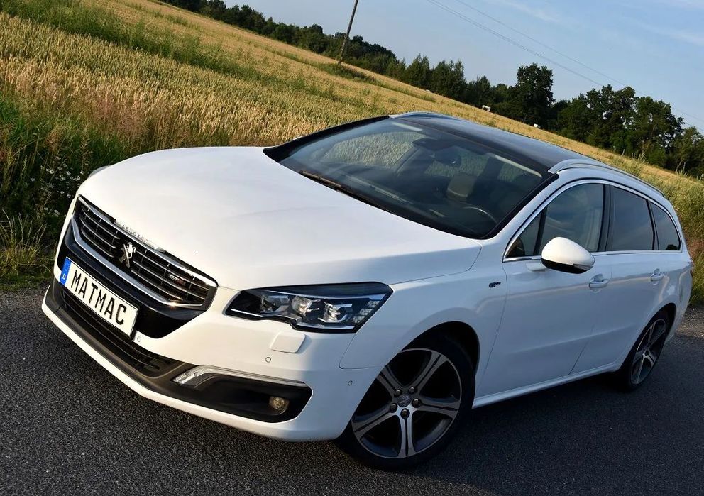 Peugeot 508 *2.0*180*Kombi*GT*Skóra*2xPDC*FullLed*HeadUp*Kamera*JBL*DUŻY SERWIS