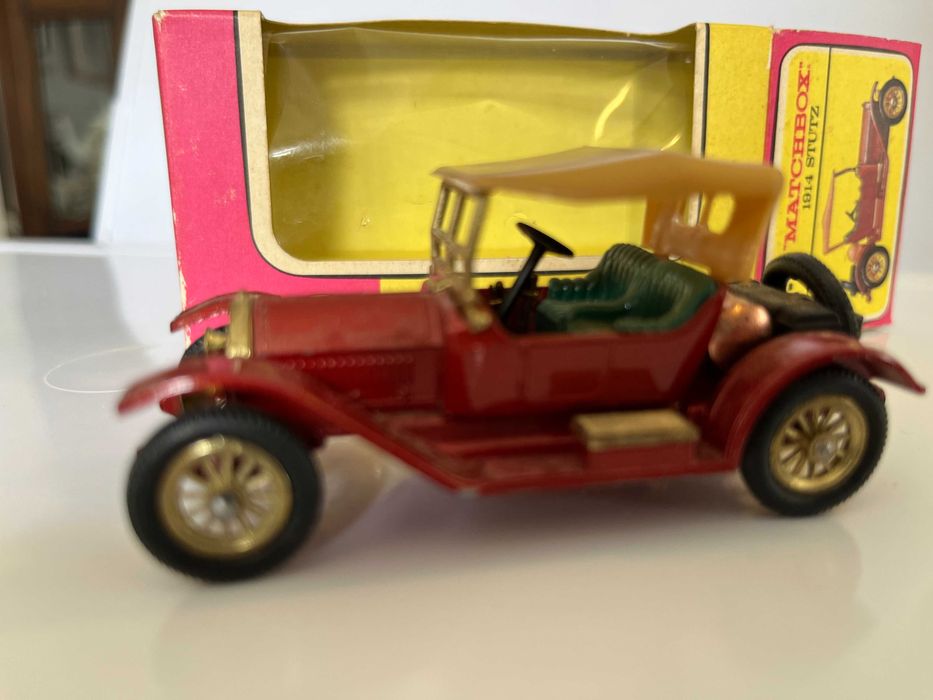Matchbox Y-8 Models of Yesteryear - Stutz 1914 - Red - Original Pack.