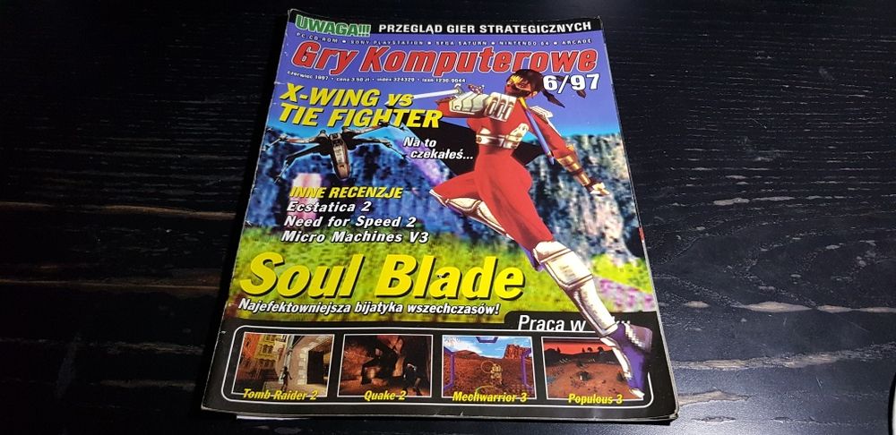 Czasopismo Gry Komputerowe ( Czerwiec 1997 )