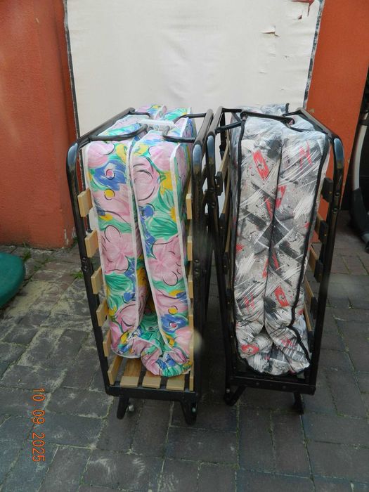 Łóżko turystyczne skladane