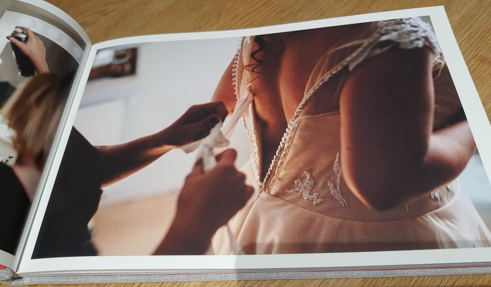 Suknia ślubna boho PLUS SIZE, rozm. 44