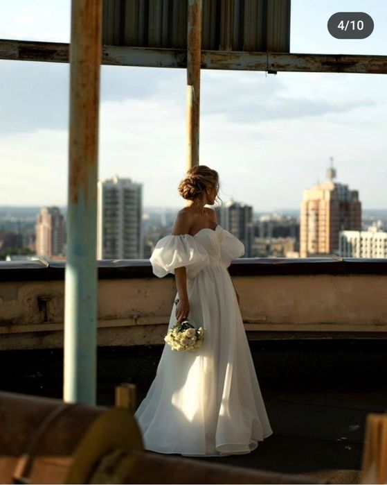 Весільне плаття біле