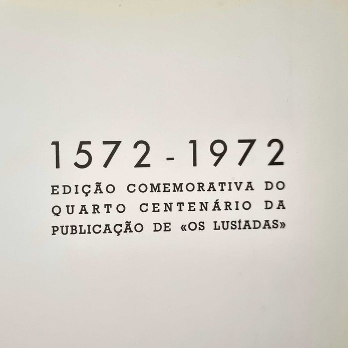 Livro "Os Lusíadas" Edição de Coleção