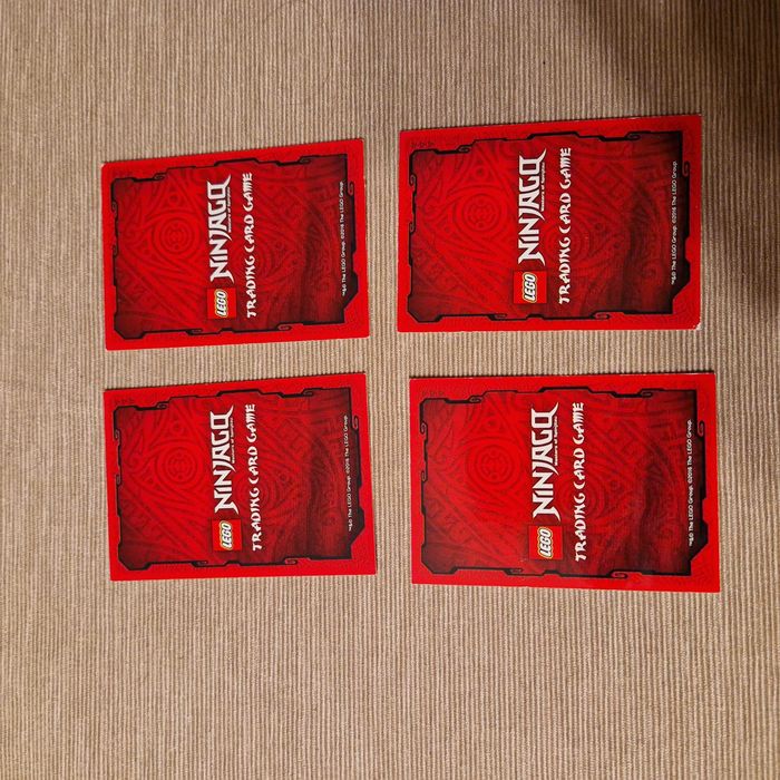 Cartas Ultra e Golden Ninja - LEGO Ninjago Trading Card Game - Série 1