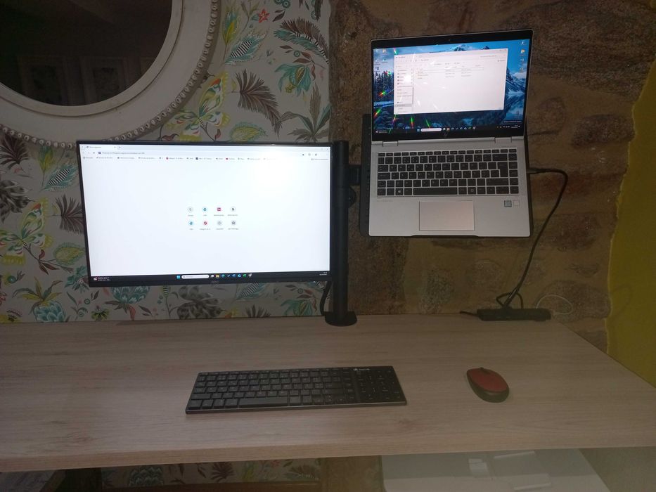 suporte monitor e laptop