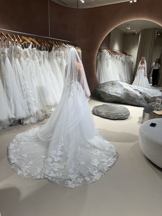 Suknia ślubna Milla Nova Bright XS WDC-03 ze zdobieniami, 2025