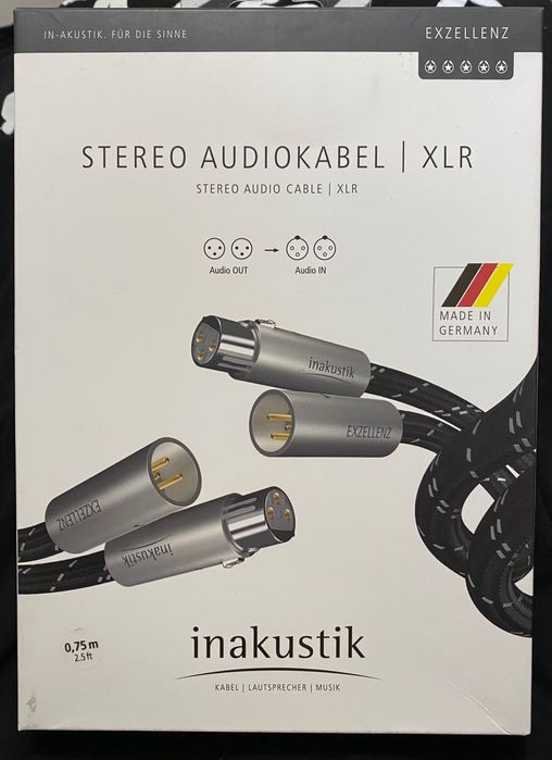 Cabos de Audio Inakustik ( XLR )