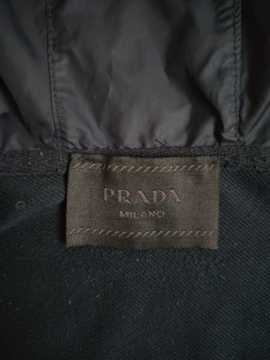 Zip hoodie prada кофта M