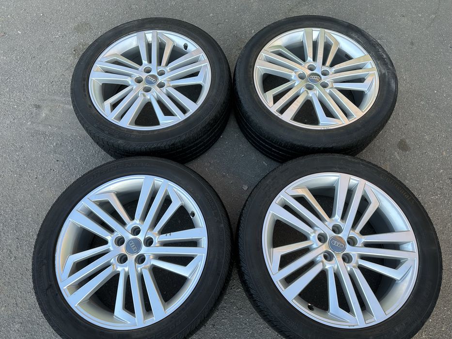 Диски колеса Audi Q5 R20 5x112 80A601025F шини Continental 255 45 R20