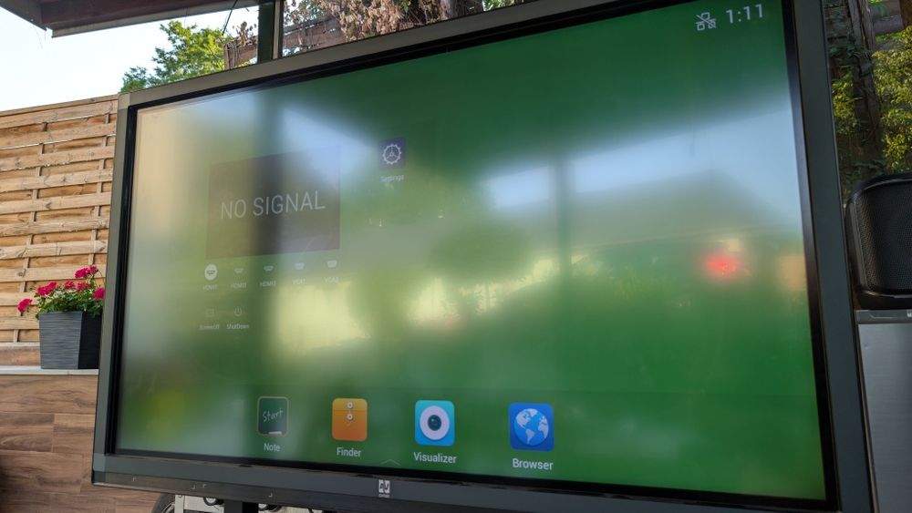 Tablica multimedialna Avtec, dotykowy ekran