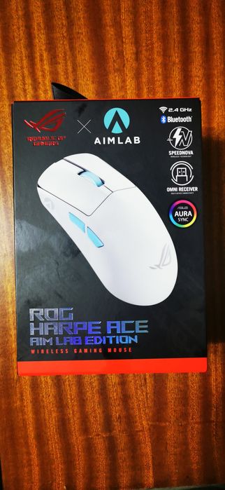 Myszka ROG harpe ace aim lab edition