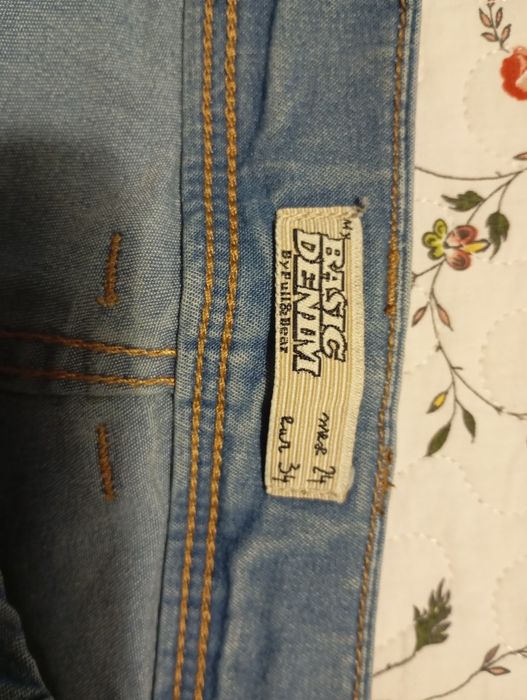 Calças Basic Denim