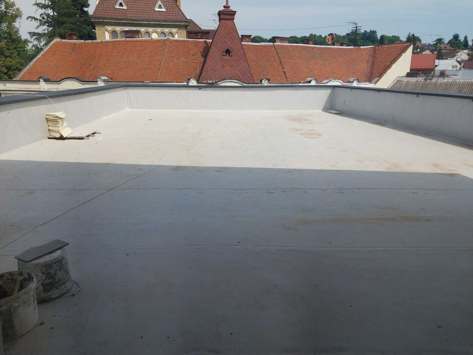 Покрівля даху ПВХплівкою.Пленка крыши,плоская кровля,монтаж ПВХмембран