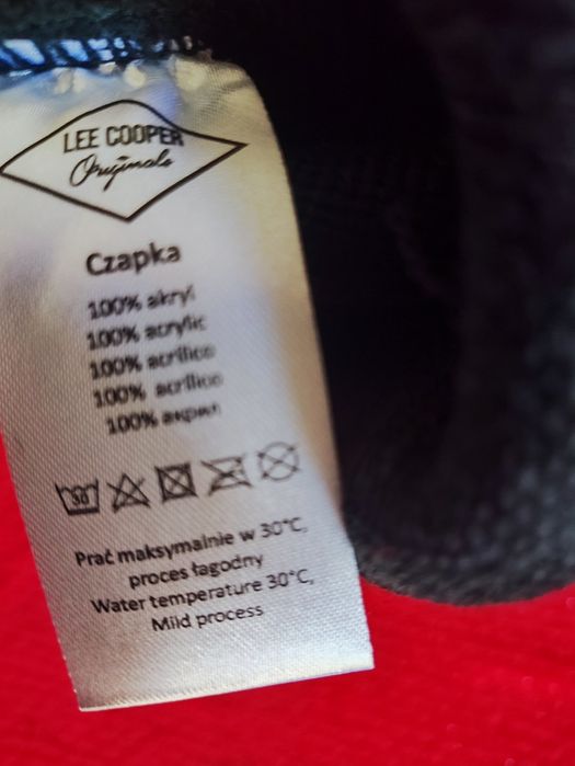 Czapka Lee Cooper Czarna uniwersalna uniseks