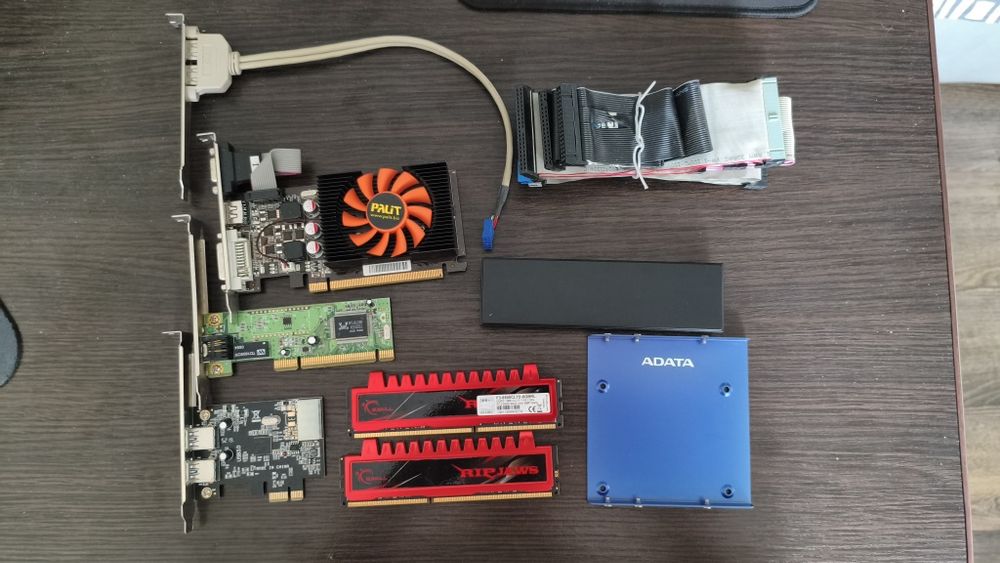 Видеокарта GT430, ddr3-1066, usb3.0, сетевая карта